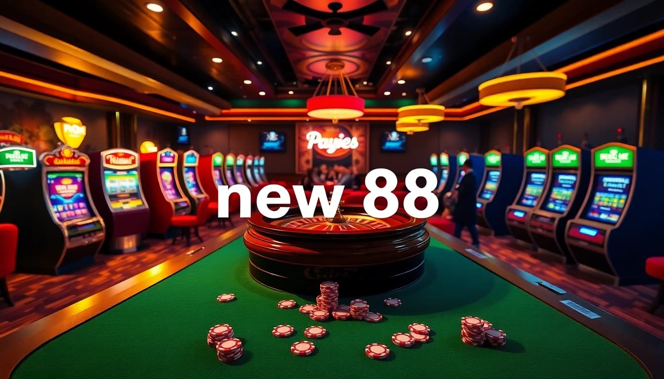 Experience the thrill of new 88 betting with vibrant casino games and inviting online interfaces.
