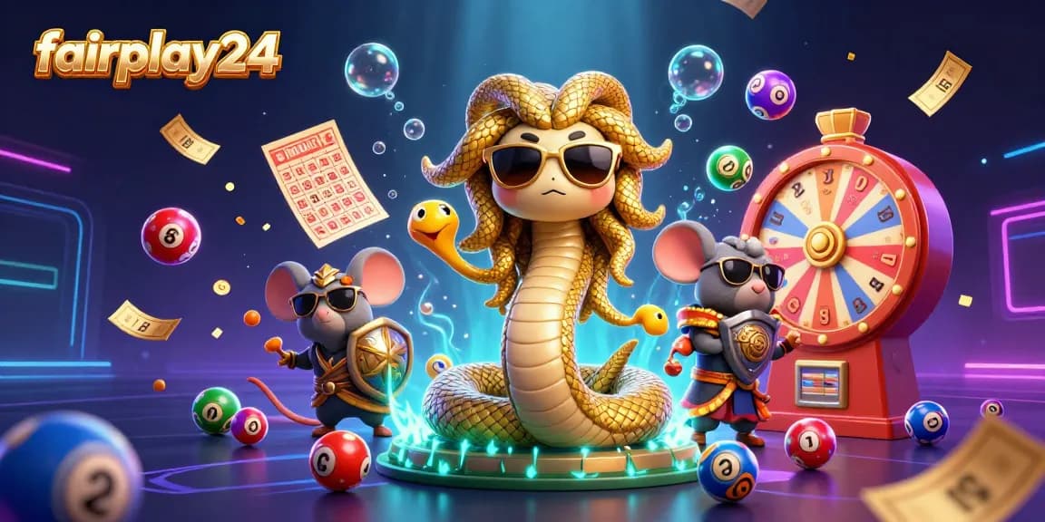 fairplay24 showcases a vibrant gaming scene featuring Medusa and golden olive branches.