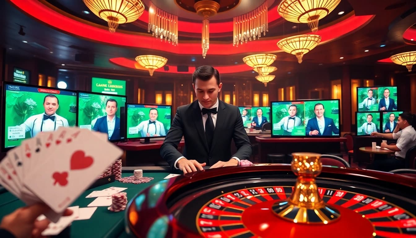 Engaged players experiencing live dealer action at 333bet casino.