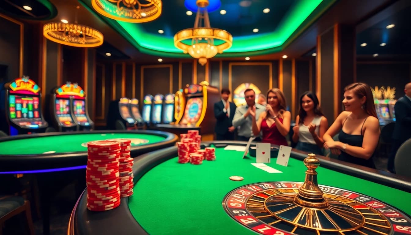 Enjoy exciting gaming moments at http://789f.mex.com/ with players engaging at casino tables.