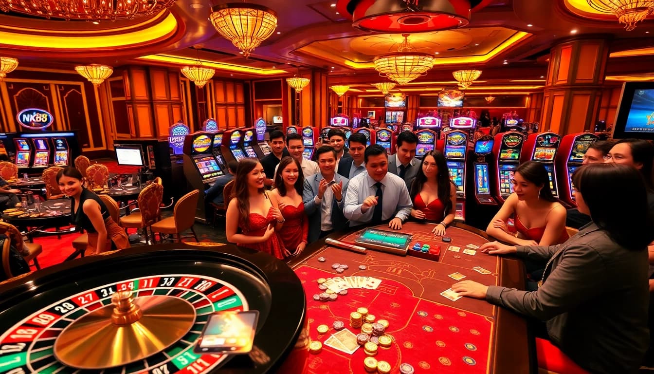 Experience nk88 with thrilling casino games and vibrant gambling scenes.