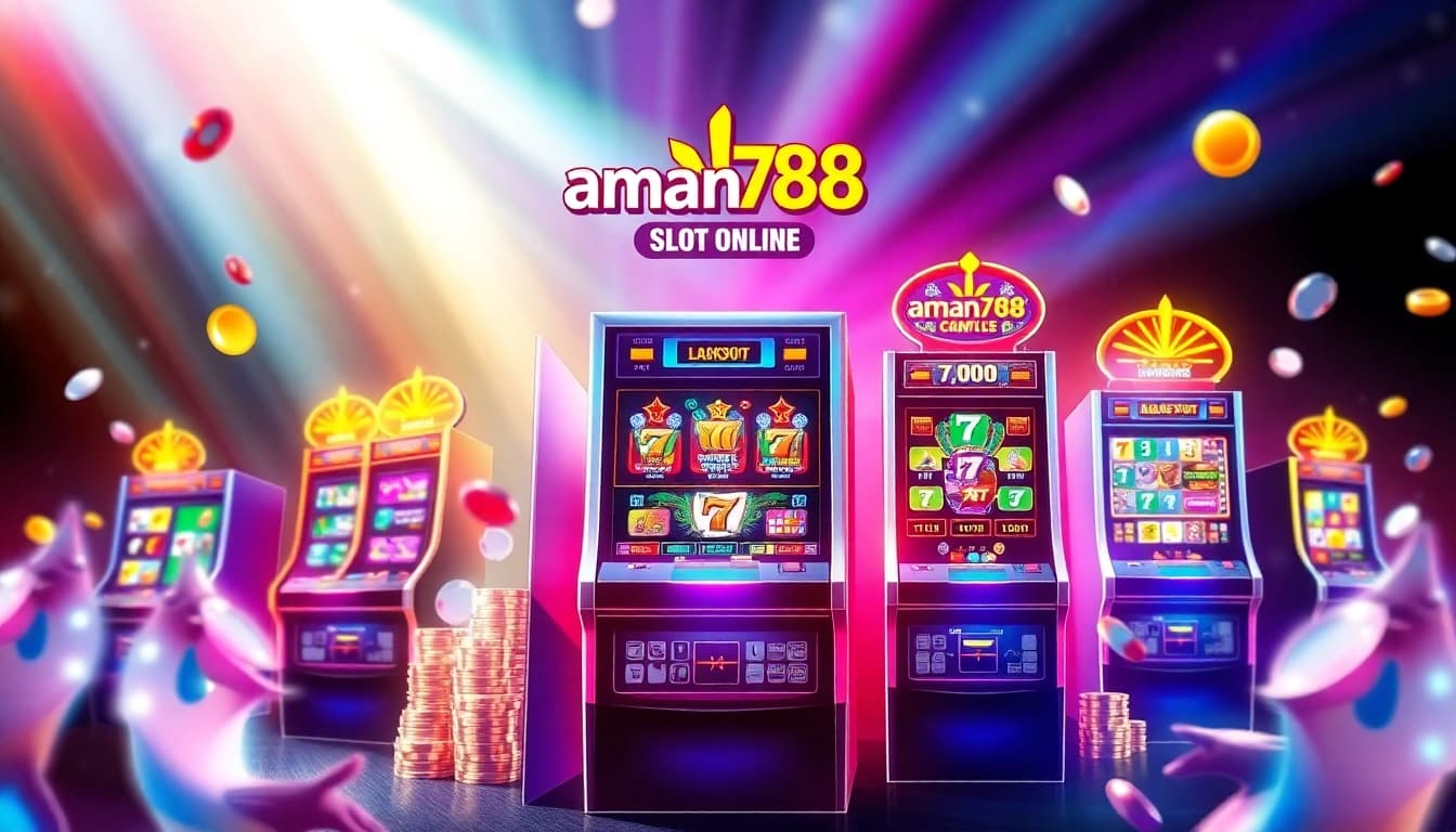 Rasakan keseruan slot online aman788 dengan slot yang berwarna-warni dan jackpot besar.