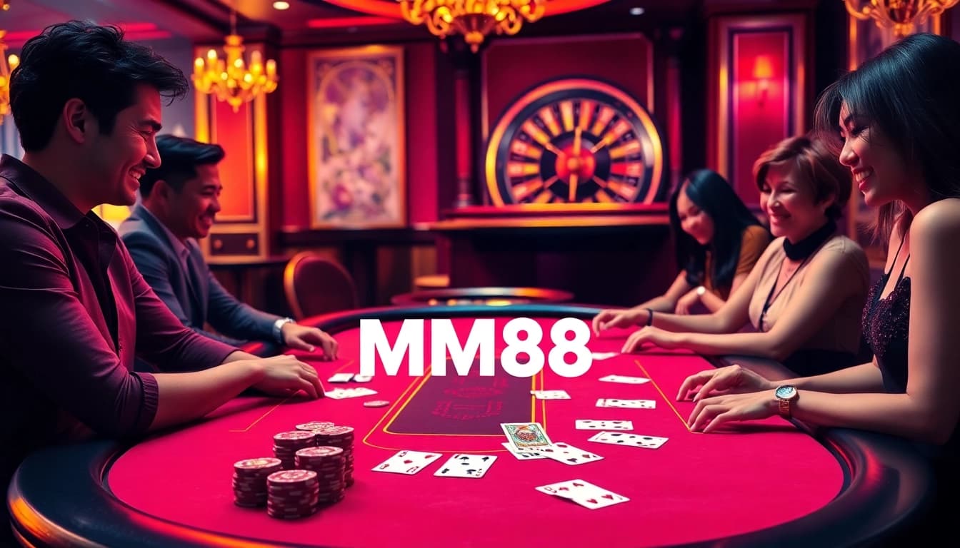 Experience the excitement of gambling at MM88 with engaging casino games and vibrant atmosphere.