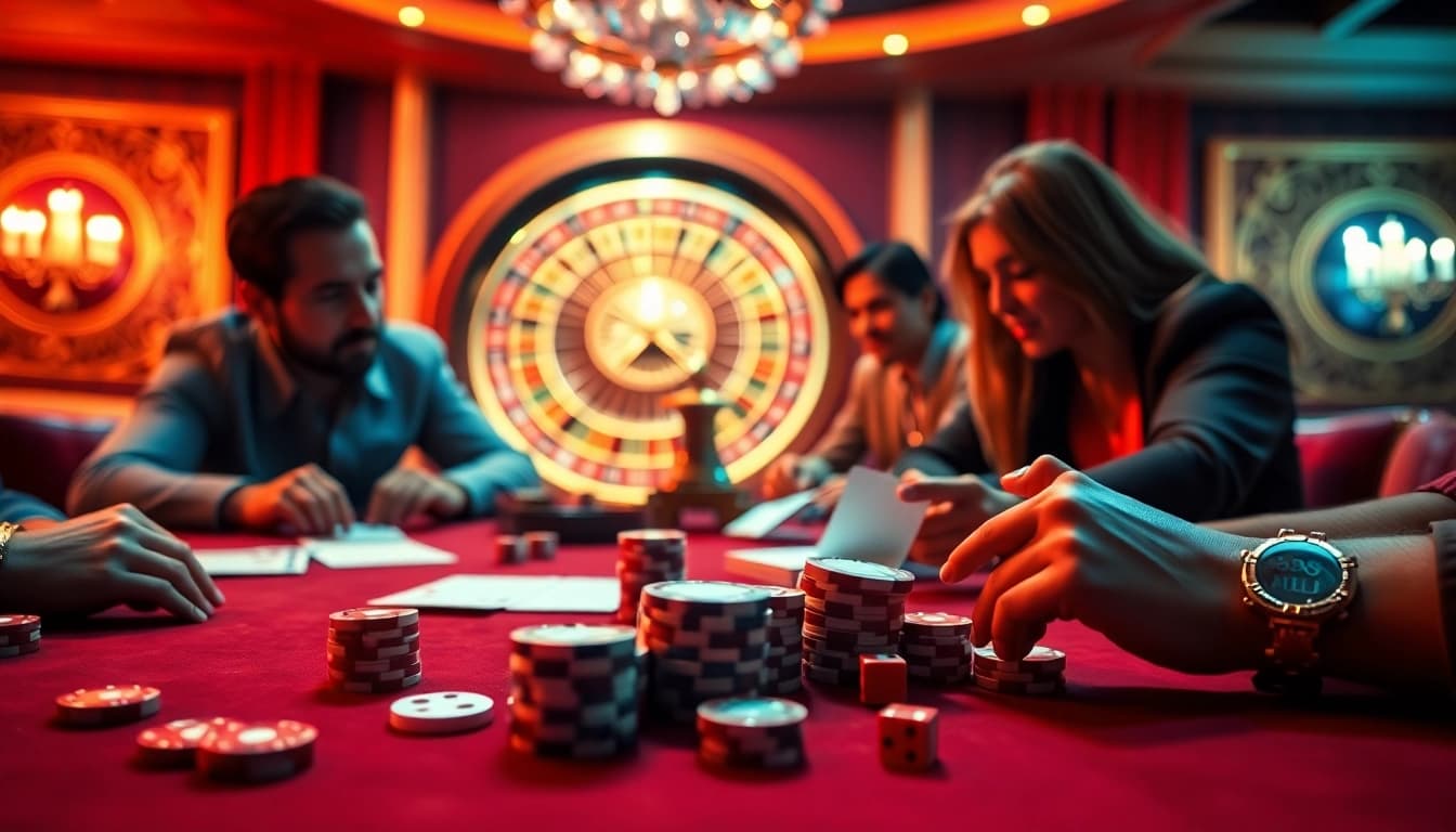 Experience the thrill of BK8 with lively casino tables and games.