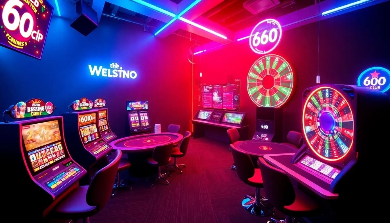 Exciting online gaming platform interface featuring casino games and sports betting options at https://66club.us.com/.