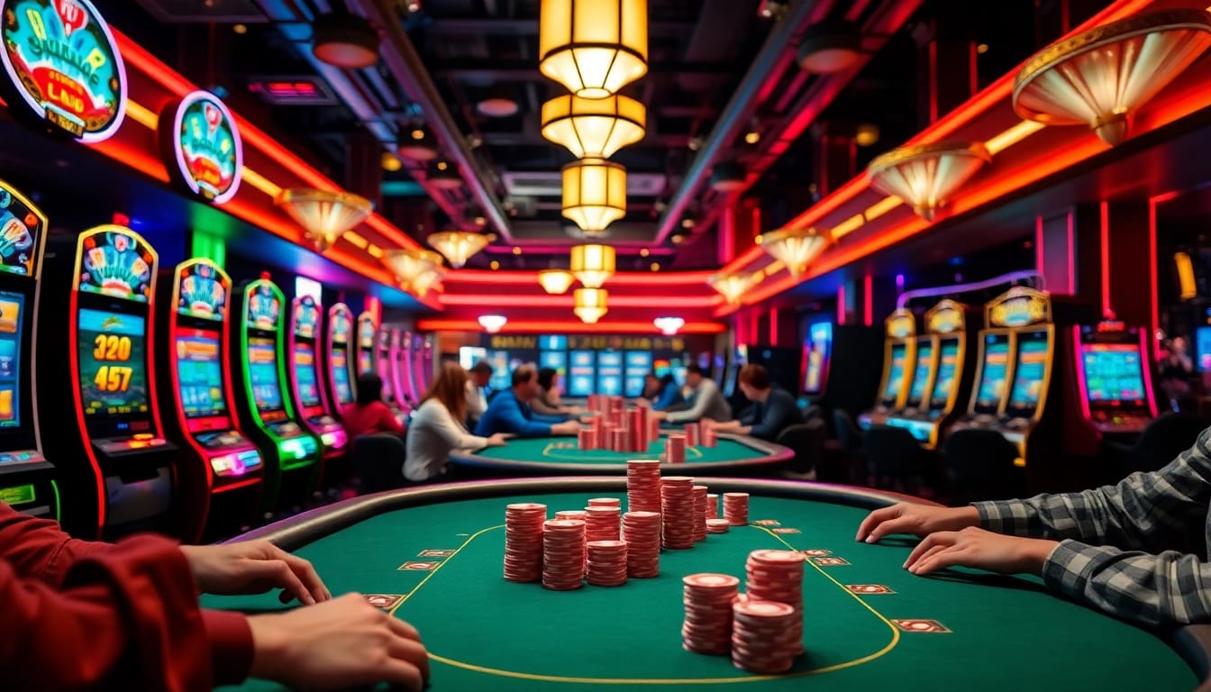 Experience the excitement of Nova88 online casino with vibrant gaming and intense poker matches.