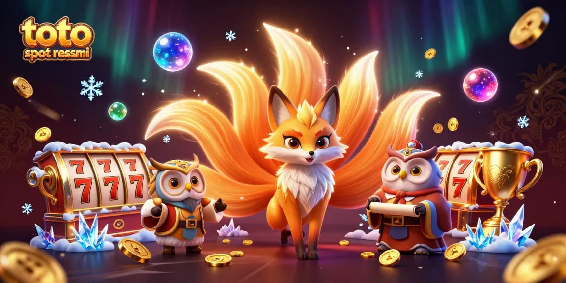 Experience the excitement of toto slot resmi with vibrant characters and colorful casino elements.