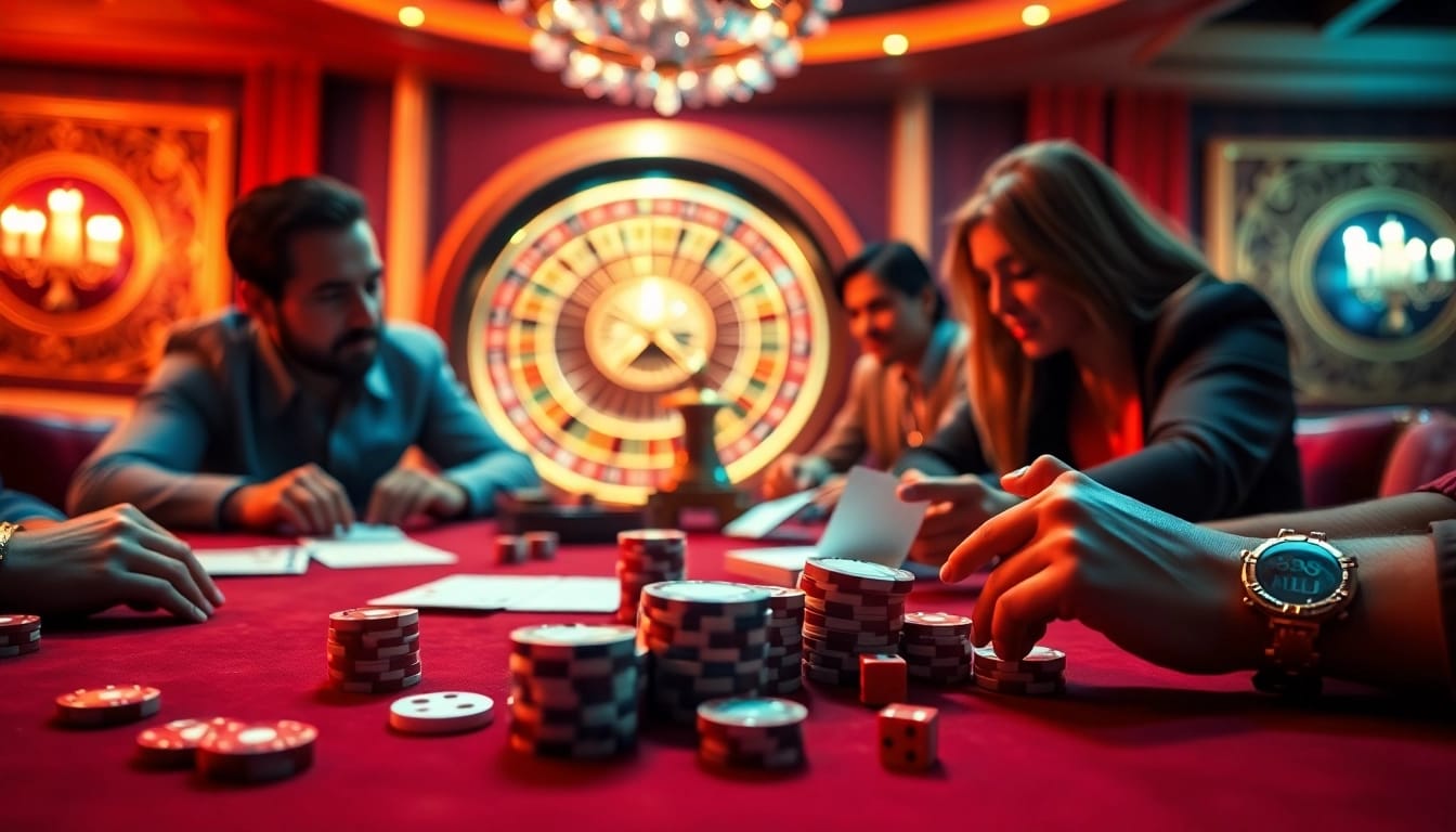 Experience the thrill of BK8 with lively casino tables and games.