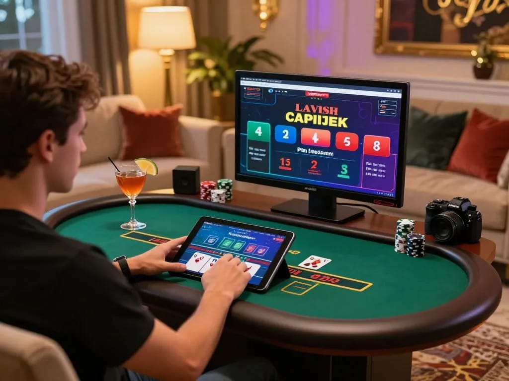 Experience winning strategies at https://luckywin.solutions/ with live dealer blackjack on a tablet.