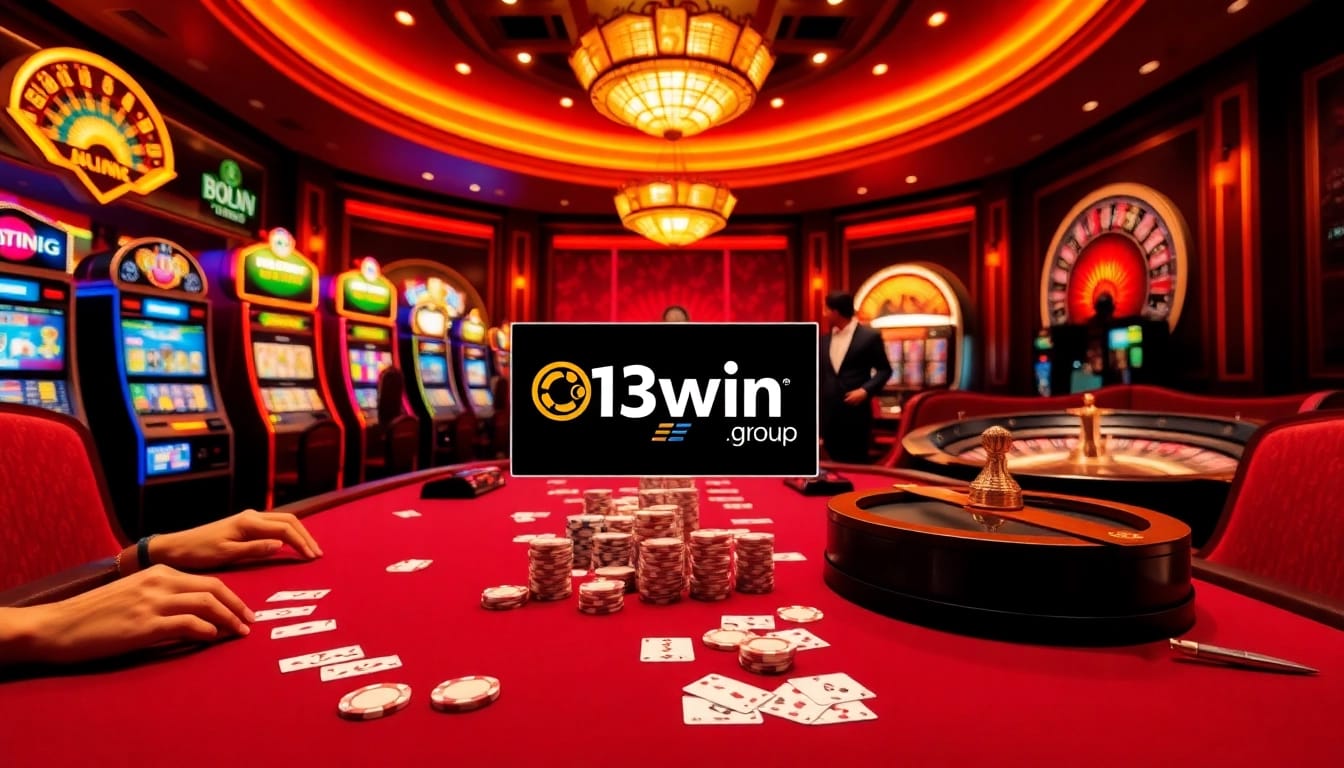 Experience thrilling gambling action at https://13win.group/ with vibrant casino games and professional players.