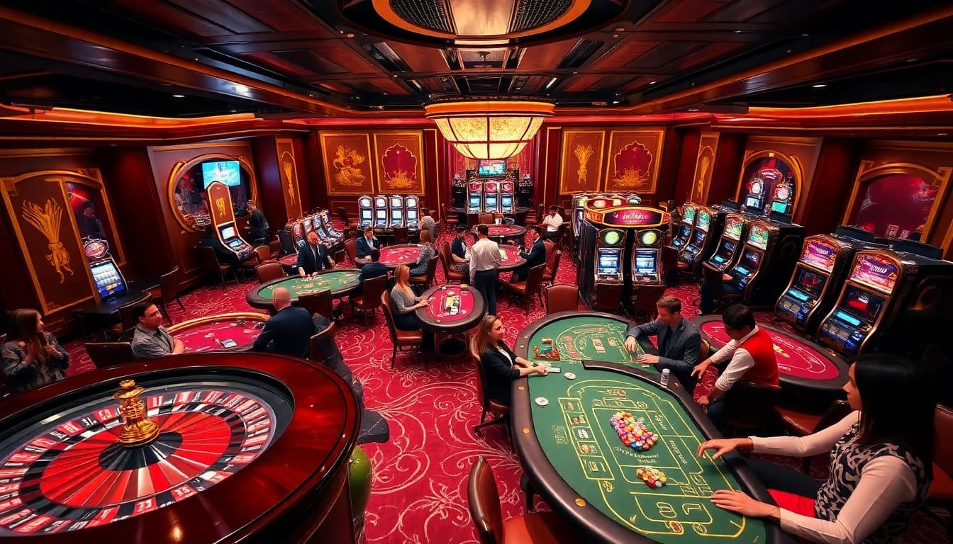 Experience the excitement of Clube VIP HHBET with high-stakes games and luxurious surroundings.