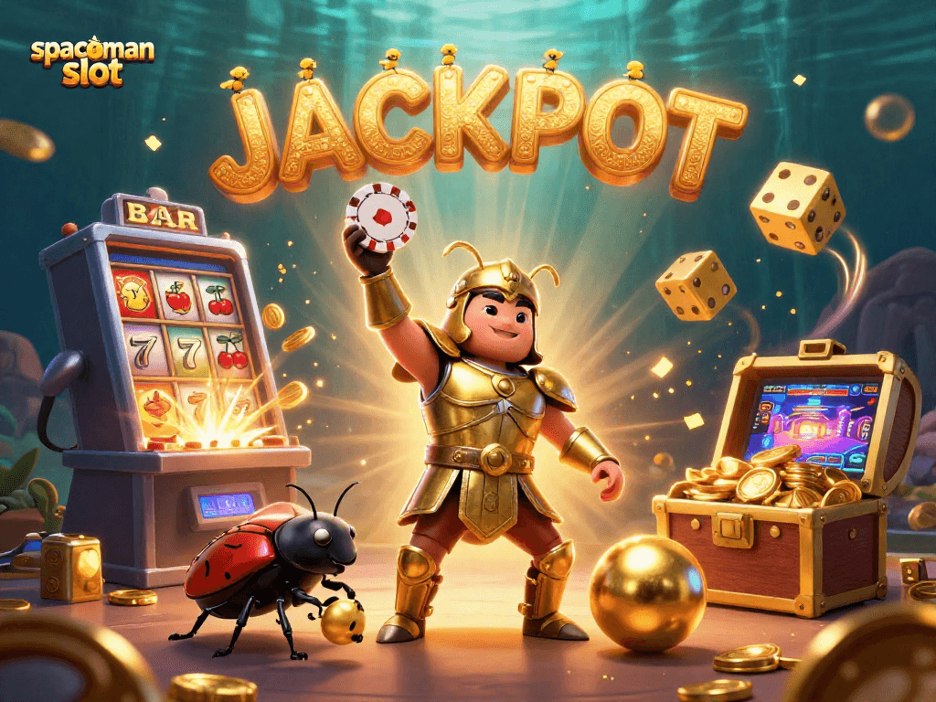Engage with the spaceman slot adventure as a gladiator beetle triumphs while surrounded by jackpots.
