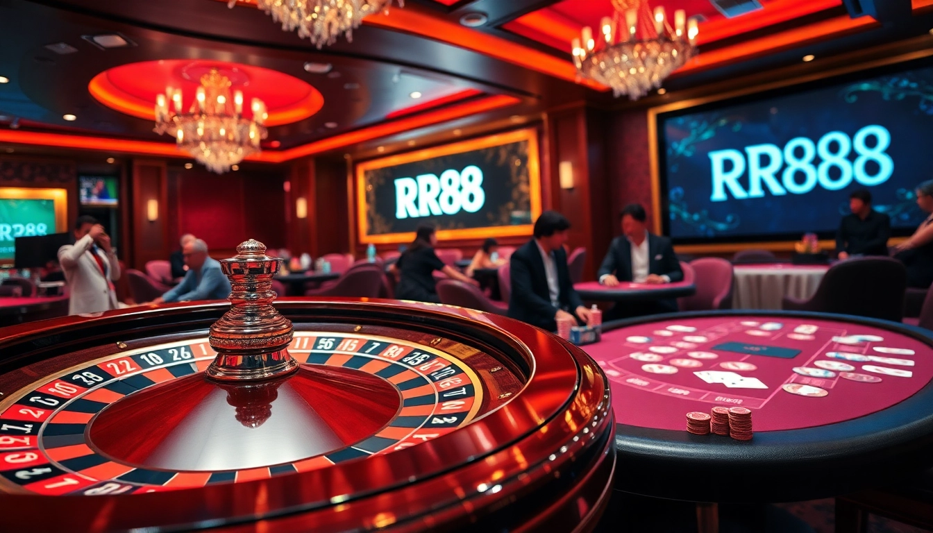 Vivez des sensations fortes au casino RR88 avec des tables dynamiques et des jeux passionnants.