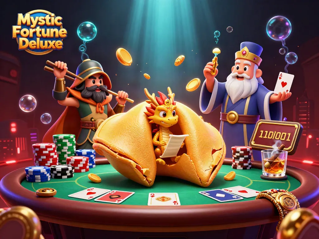 เล่นสล็อต Mystic Fortune Deluxe พร้อมโชคลาภที่เต็มไปด้วยสีสันและรายละเอียด