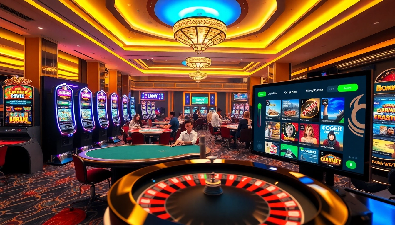 Experience the thrill of LINK VÀO Bomwin with dynamic casino games and vibrant atmosphere.