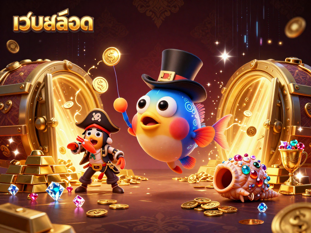 Win big at เว็บสล็อต with our vibrant underwater casino adventure showcasing treasures and thrill.