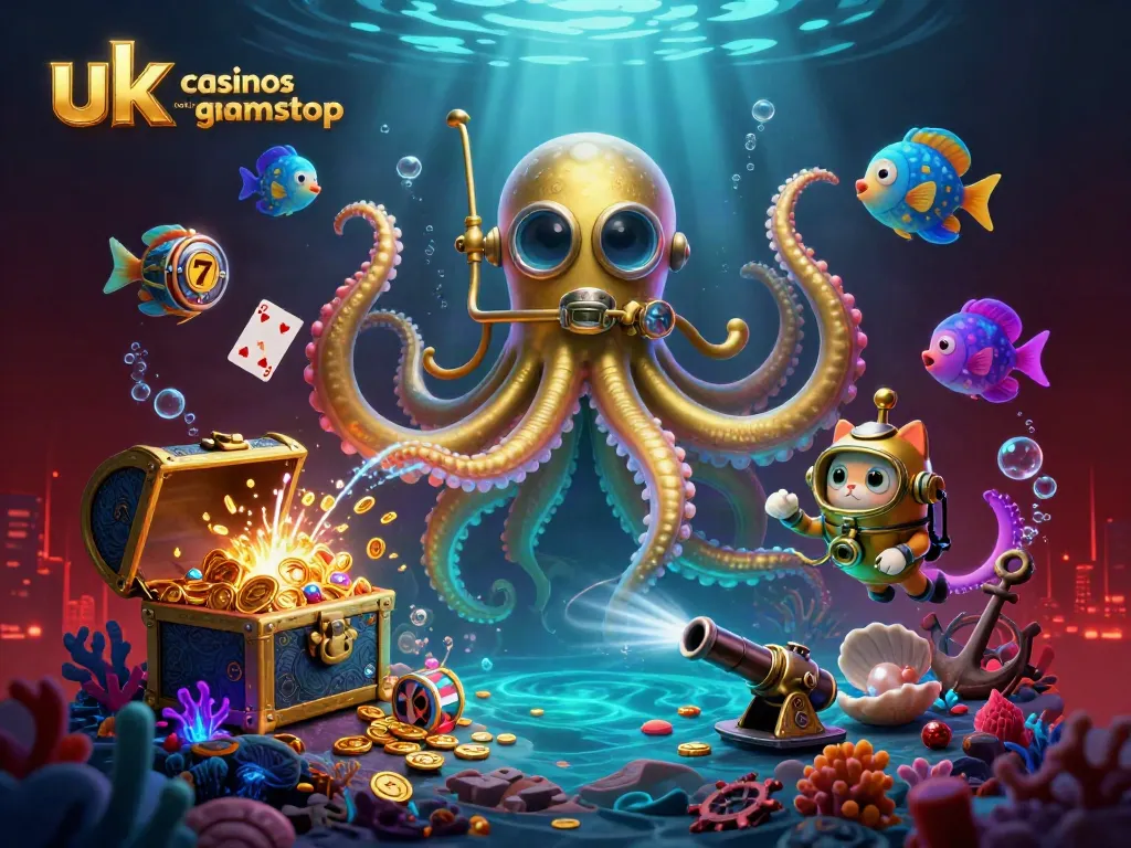 Engage with the exciting world of uk casinos not on gamstop featuring thrilling elements like slot reels and golden treasures.