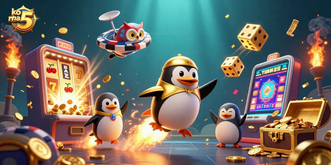 Experience winning thrills with keo nha cai 5, showcasing a vibrant 3D casino adventure
