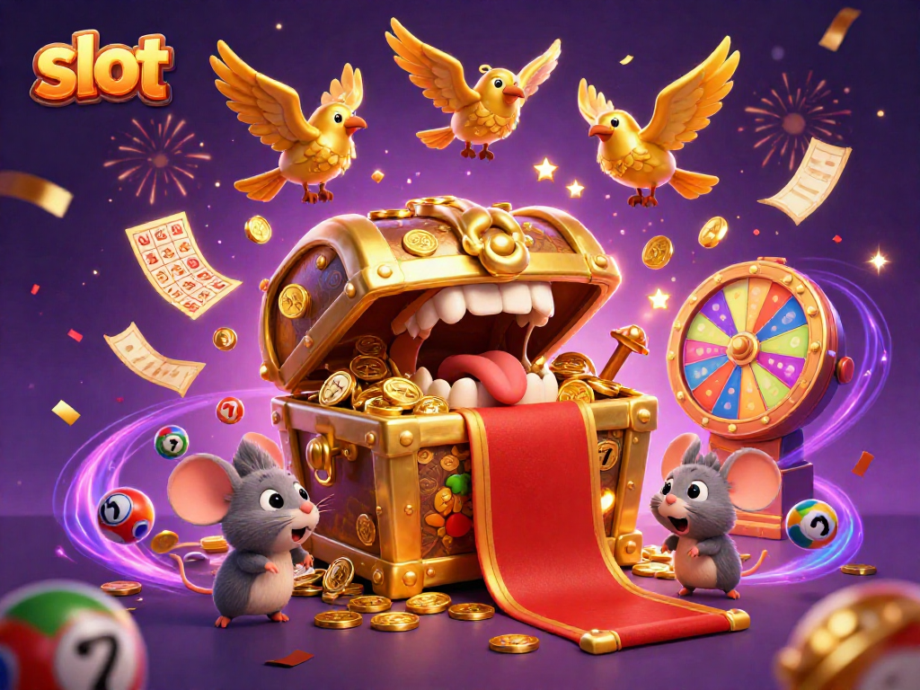 Engage with slot games through exciting visuals of dynamic casino elements.