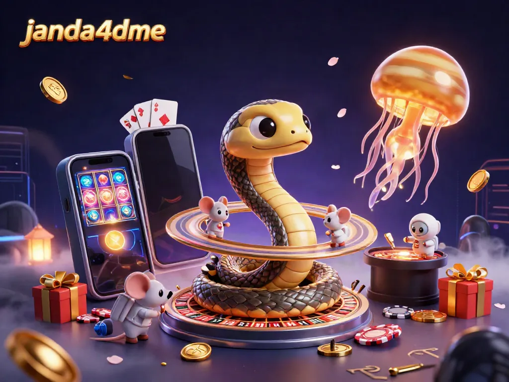 Mainkan taruhan di janda4dme dengan ilustrasi berwarna-warni yang menghadirkan keseruan judi online.