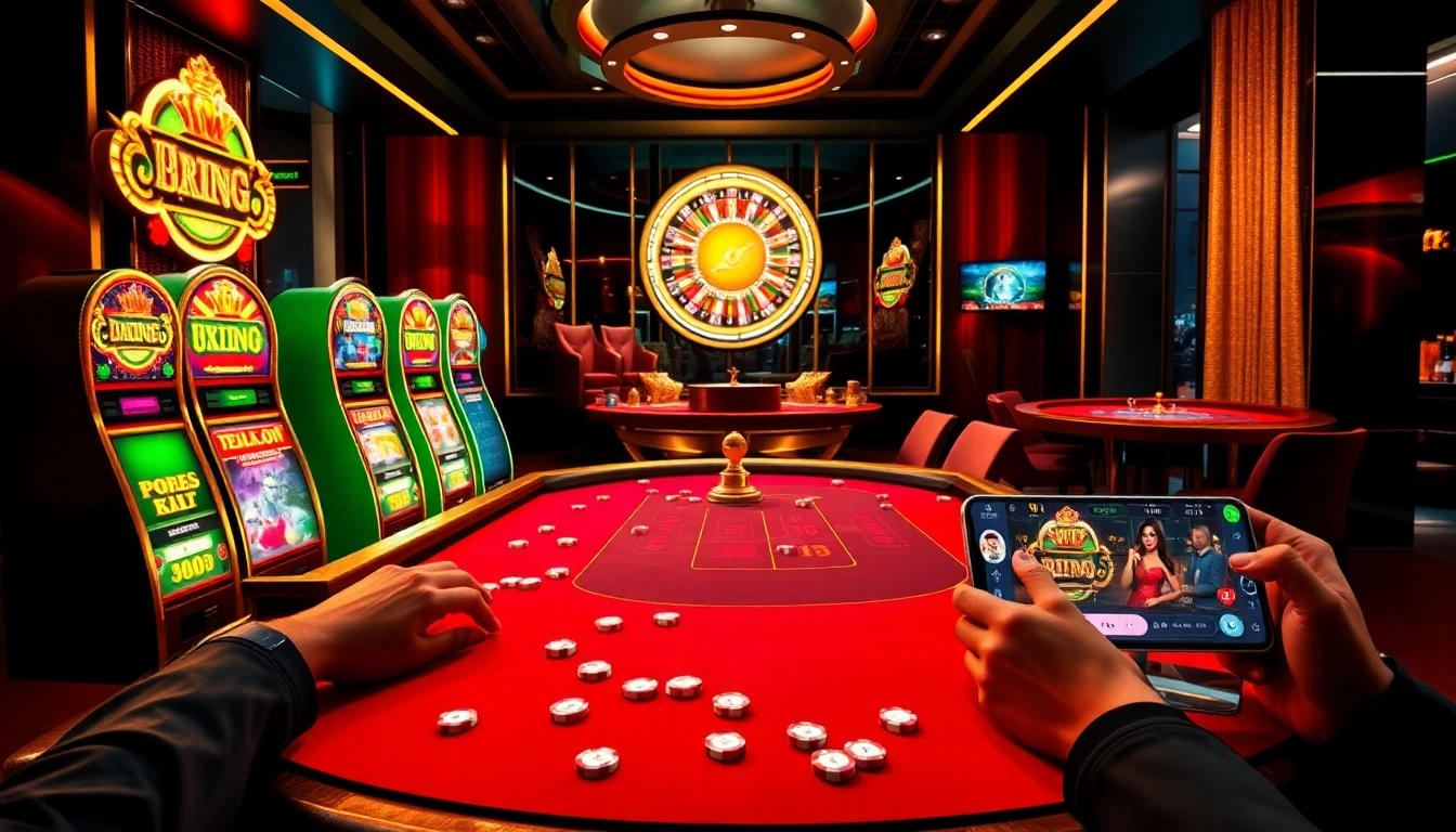 Experience the excitement of RR88 with vibrant casino tables and engaging online gaming.