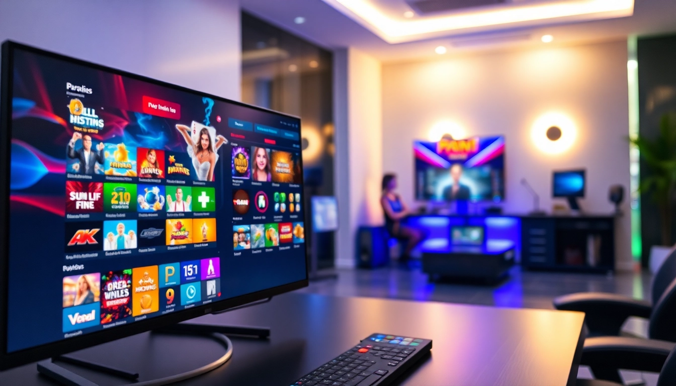 Spannende Casino Online Spiele in einer modernen Gaming Umgebung.