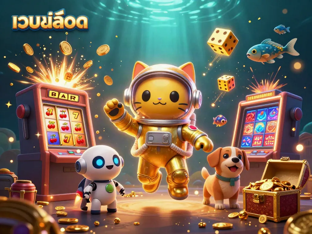 การเล่นเกมเว็บสล็อตที่เต็มไปด้วยความตื่นเต้น และรางวัลมากมายในบรรยากาศที่น่าหลงใหล