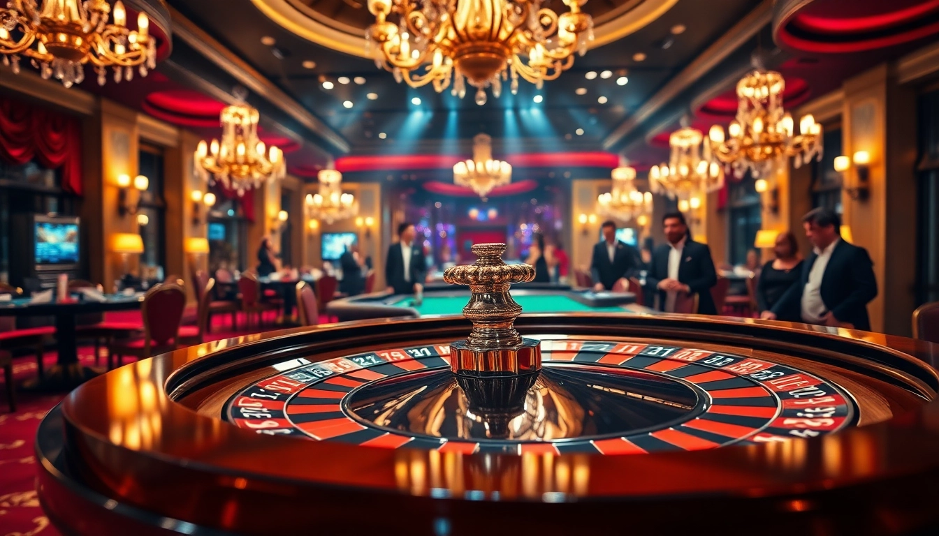 arushoki menangkan taruhan di meja roulette kasino yang mewah.