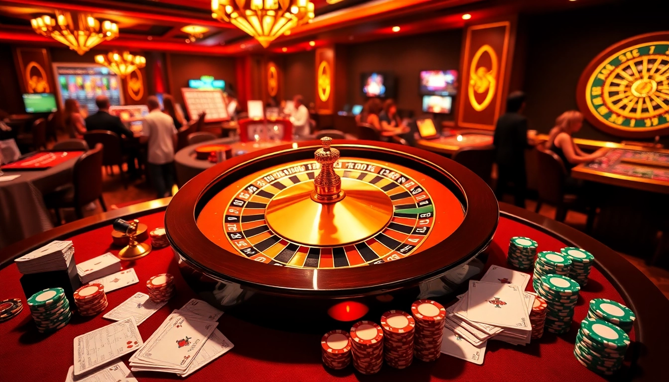 Engage in thrilling gambling experiences with MM88 at luxurious casino tables.
