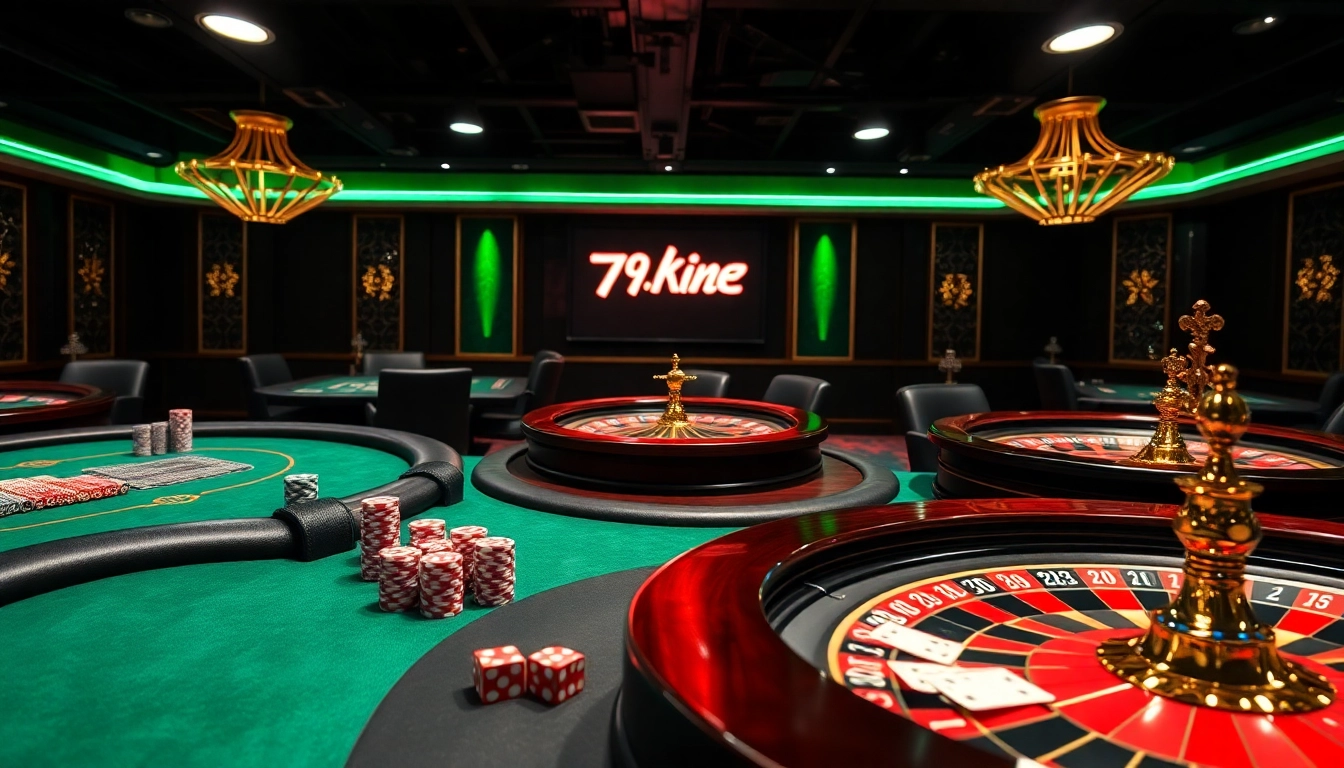 Experience the thrill of betting at 79king casino, featuring top poker tables, roulette wheels, and intense gaming action.