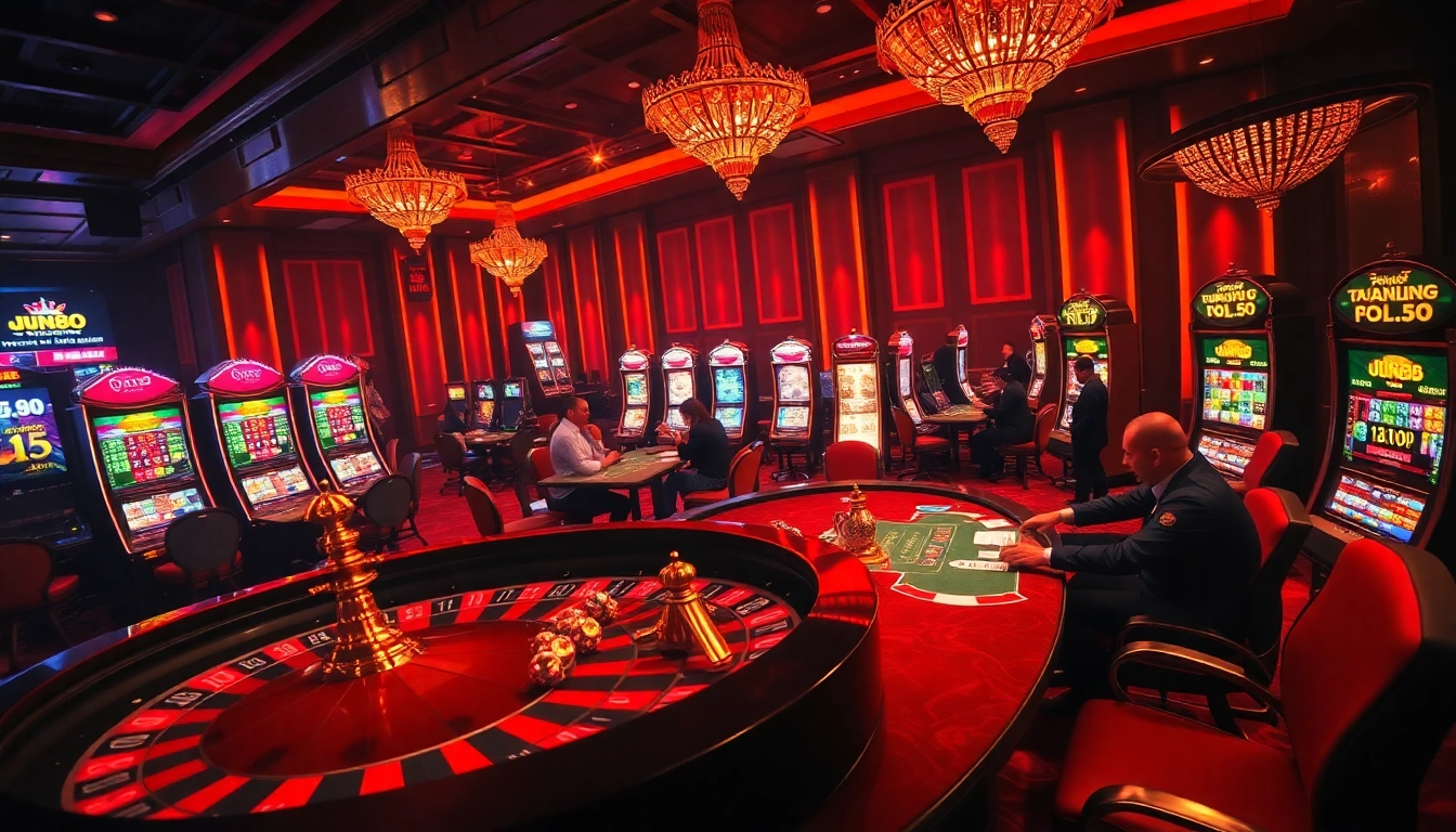 Experience the thrill of Jun88, where excitement meets luxurious casino gameplay.