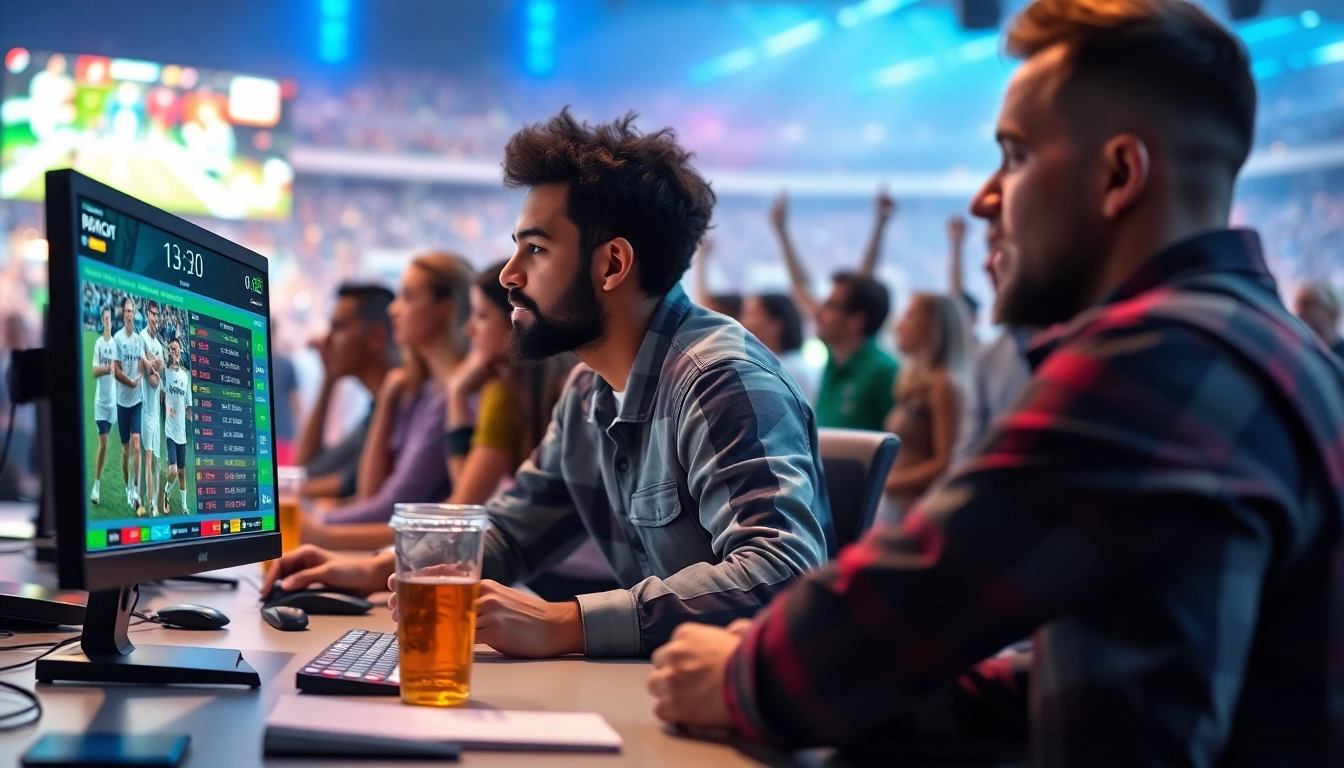 Engage in online Betting with enthusiastic participants placing bets on sports events.