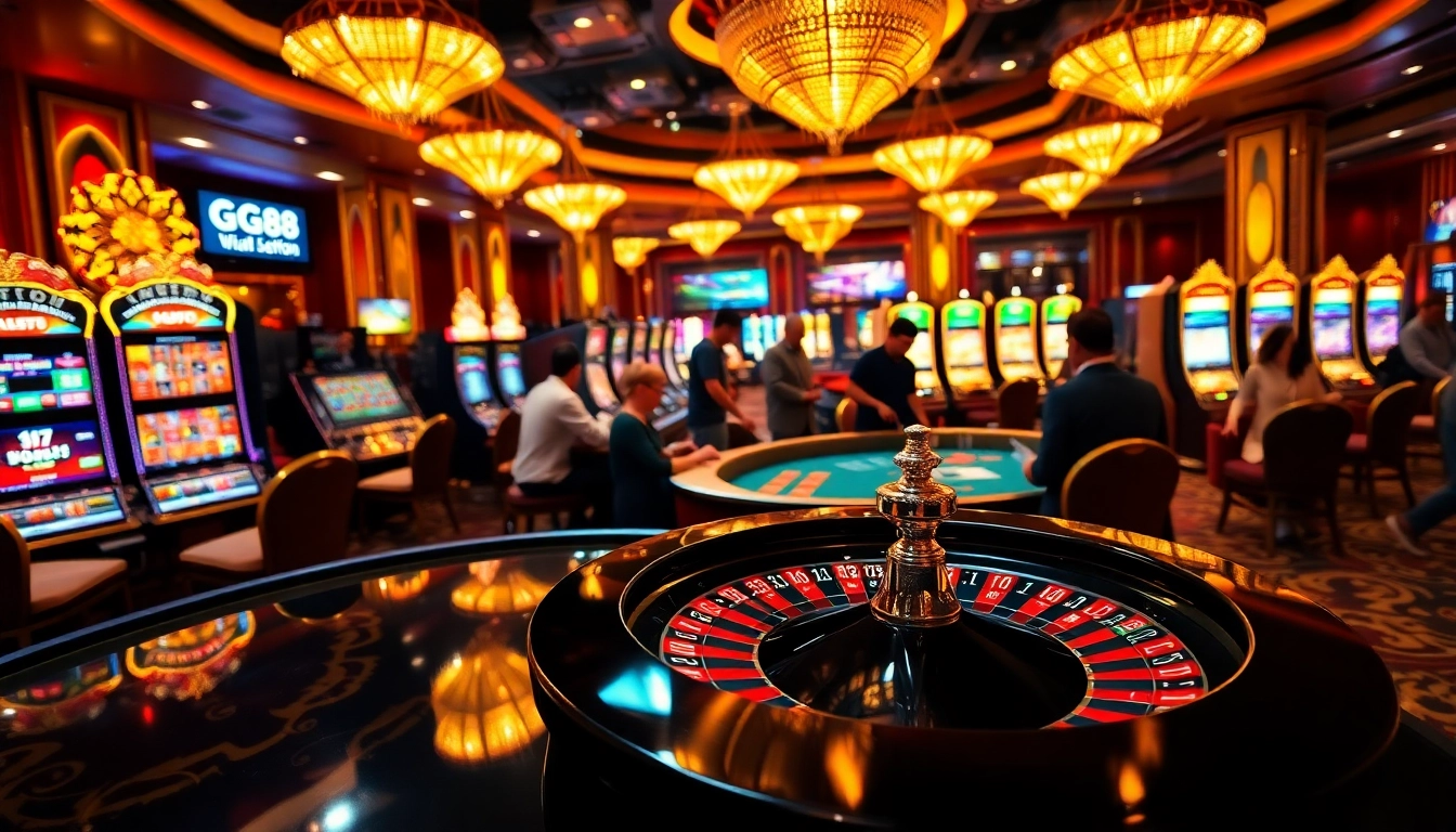 Engage with thrilling casino experiences at https://gg88.bz/ featuring poker tables and vibrant slots.