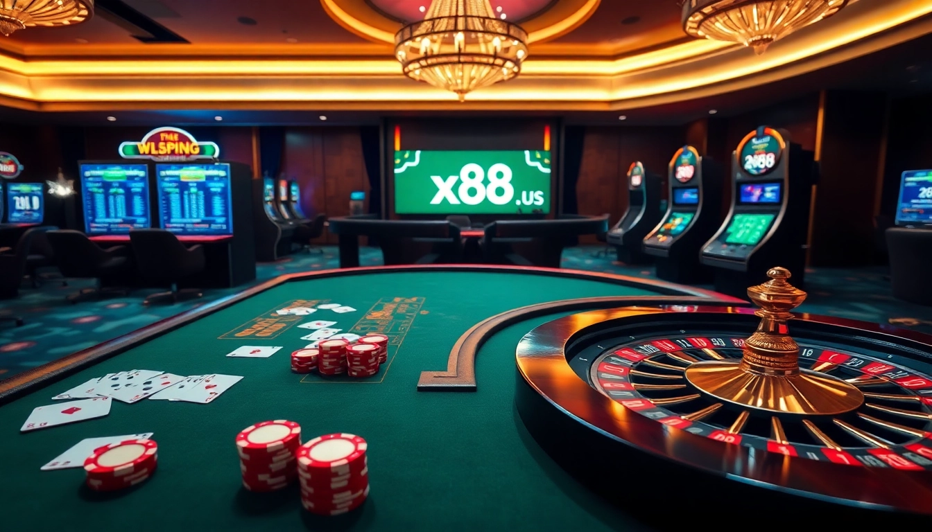 Experience thrilling gameplay at https://xx88.us/ with cards, roulette, and vibrant slot machines.