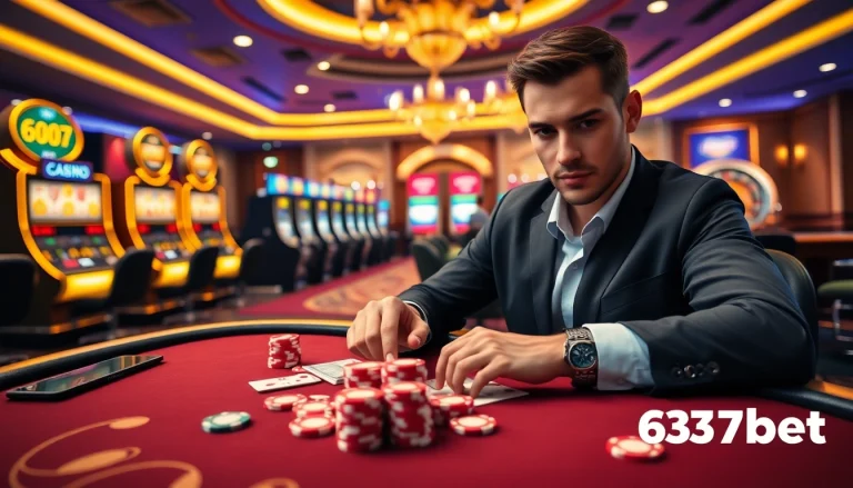Experience the excitement of 667bet with players engaging in thrilling casino games and vibrant online gambling.