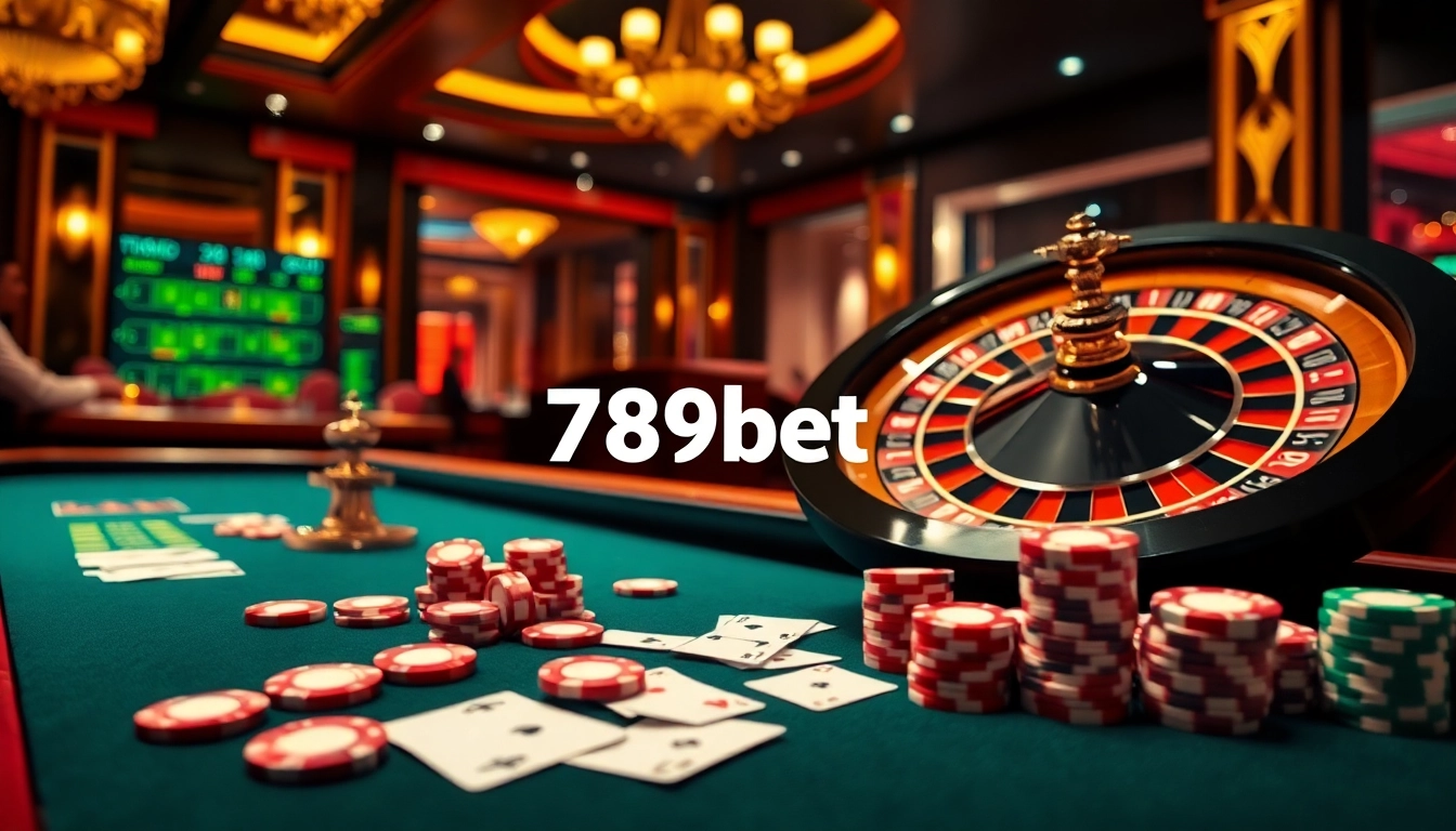 Experience thrilling gameplay at 789bet with vibrant gaming tables and poker action.
