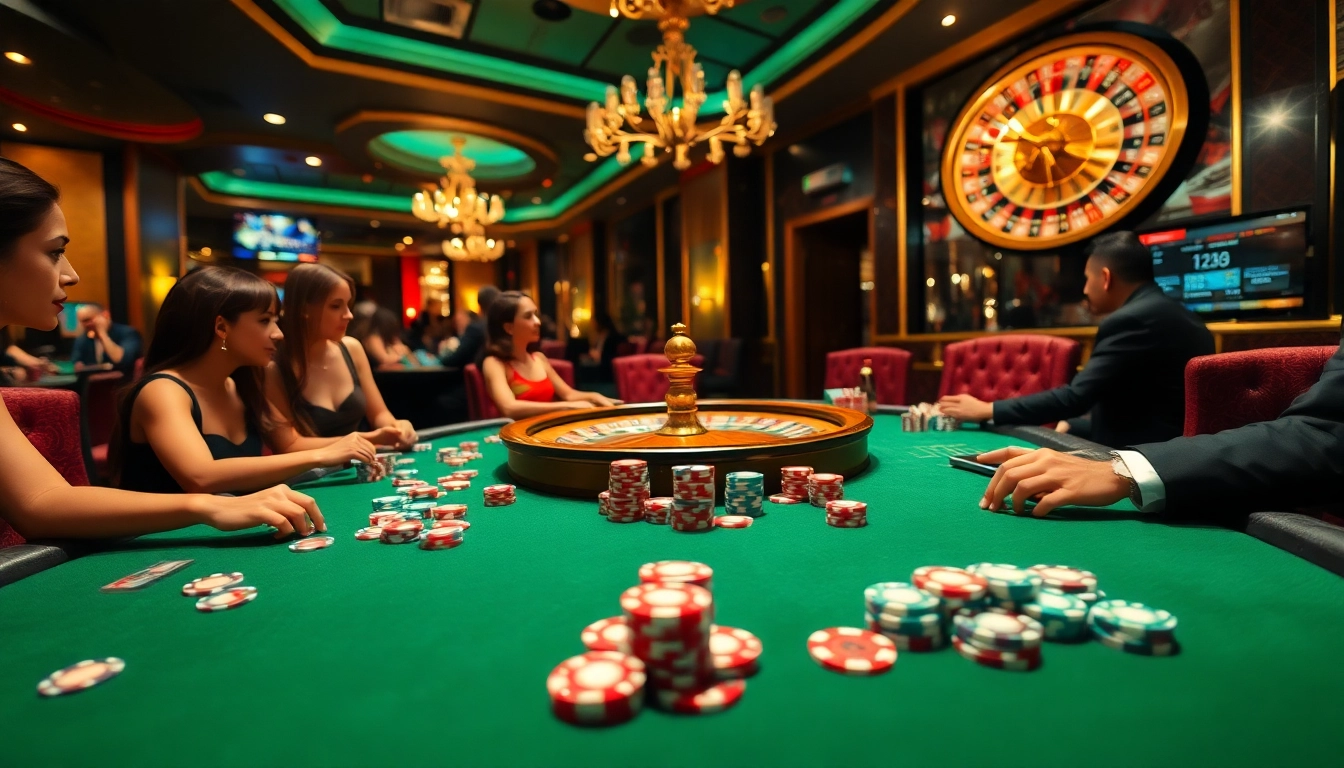 Experience the thrill of gambling at xx88 with poker chips and roulette excitement.
