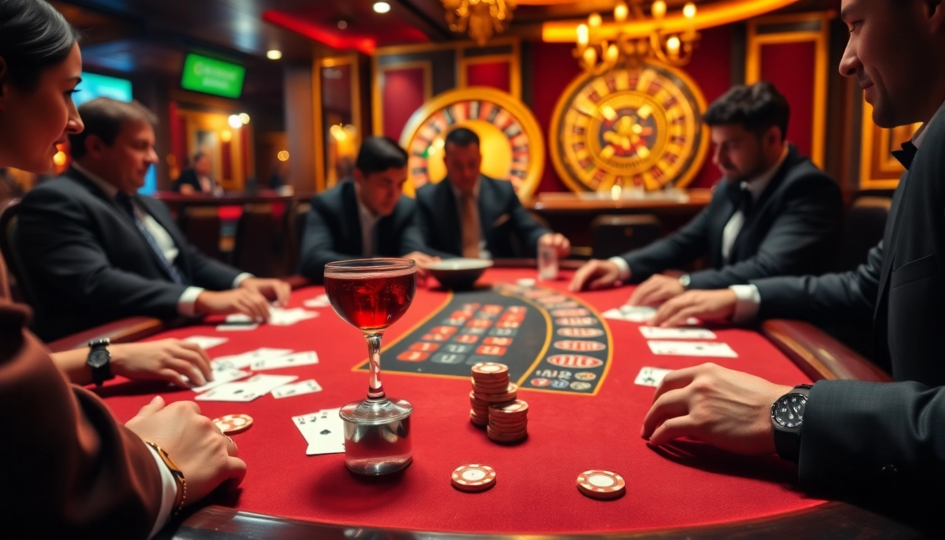 Exciting poker scene at https://mm88.sh/ with players engaged in high-stakes betting.