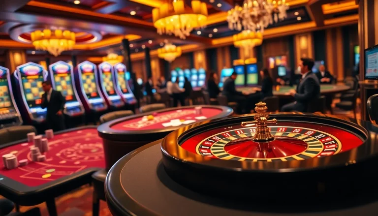 Experience thrilling gameplay at 22bet.style with vibrant casino elements and engaging players.