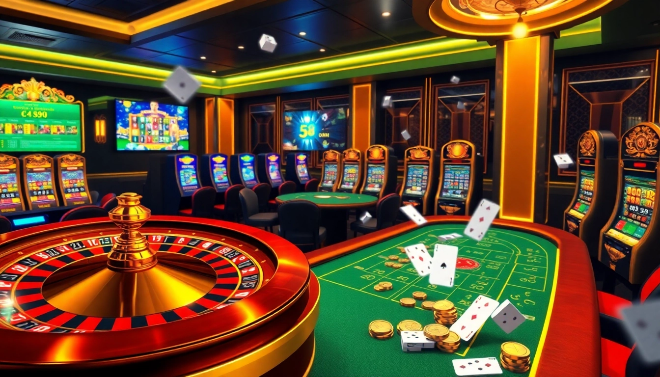 Experience thrilling betting action at https://s8.kim/ while playing vibrant slot machines and poker.