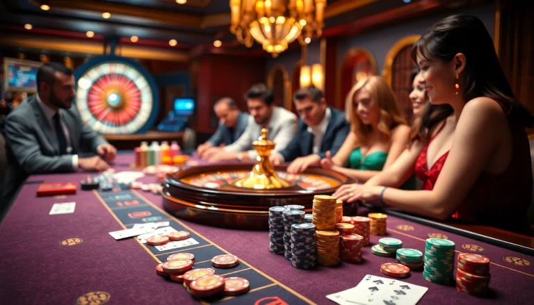Players savor thrilling games at https://abc8.lol/ with colorful chips and excitement at the casino table.