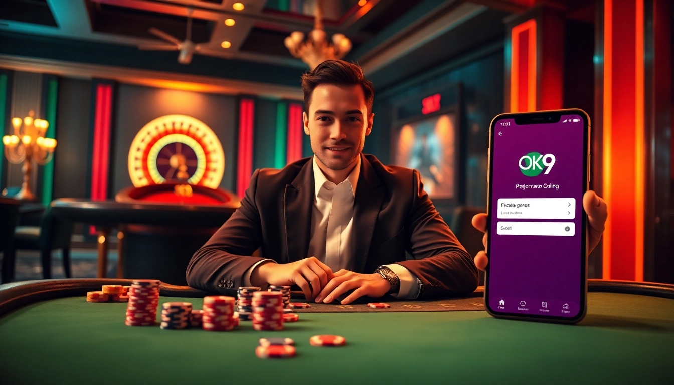 Engage with Đăng Nhập OK9 to join the exciting world of online gambling and betting.