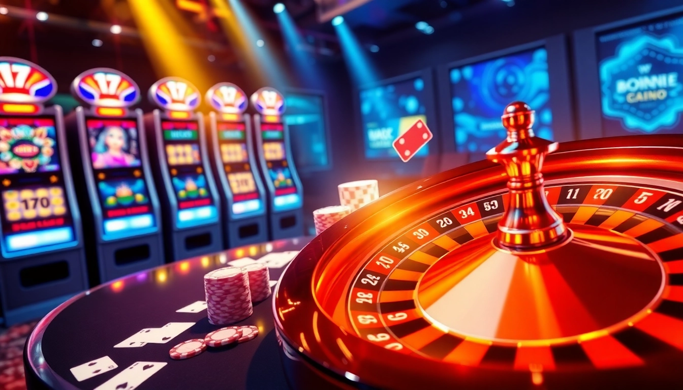 Xoso66 platform offering a vibrant online gambling experience with poker chips and a roulette wheel.