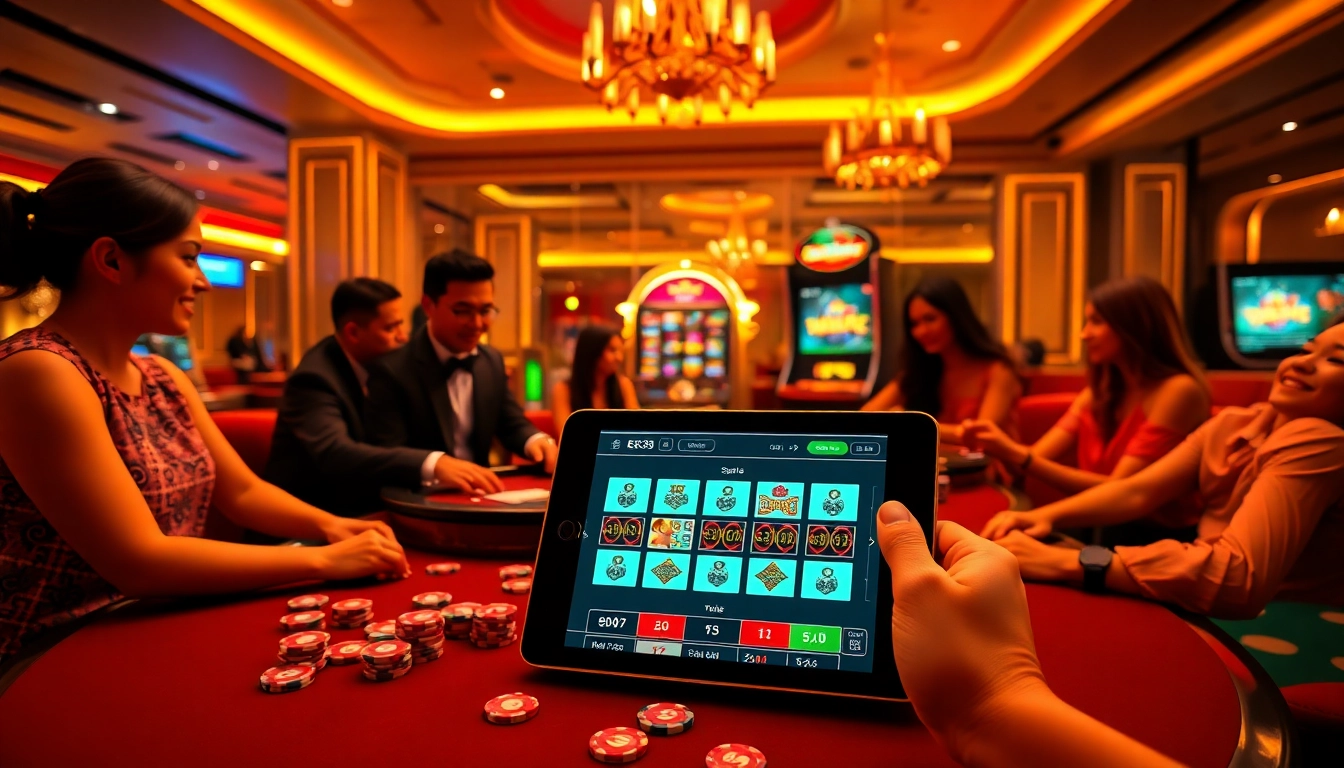 Experience EK333 online gaming excitement with vibrant casino visuals and engaging gameplay.