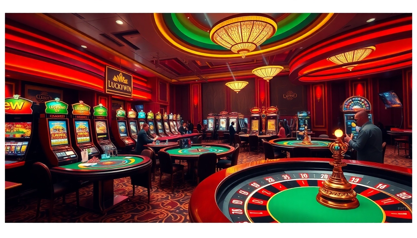 Experience the thrill of winning at Luckywin with vibrant casino games and exciting gameplay.