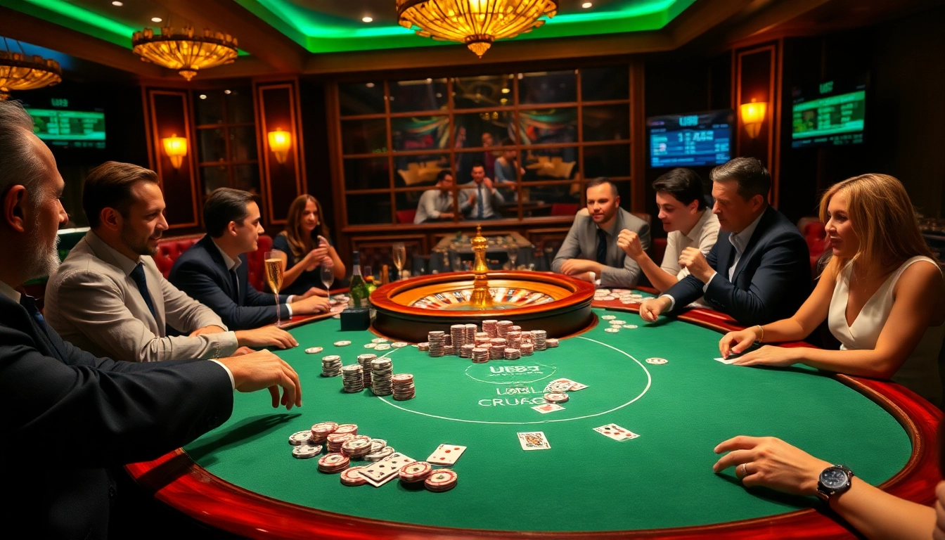 Experience the thrill of UU88 with a luxurious poker scene featuring high stakes and excitement.
