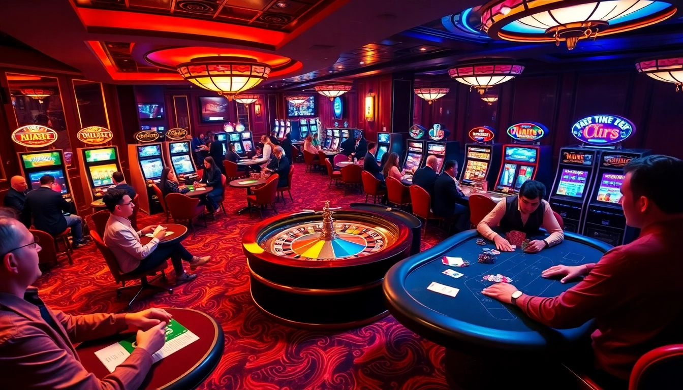 Engage with the thrill of gambling at the original hidden wiki-themed casino, showcasing poker and roulette excitement.