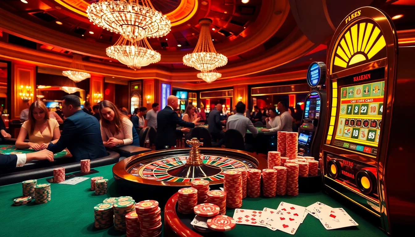 Engaging casino scene featuring poker chips and roulette wheel at https://pg88us.com/ for an immersive gambling experience.