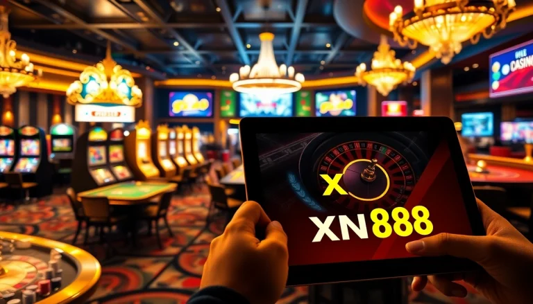 Experience thrilling games at xn88 xn 88 with vibrant casino visuals and exciting betting action.