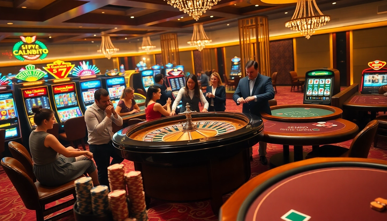 Experience thrilling gambling excitement at https://go88.fast/ with vibrant casino visuals featuring roulette and poker.